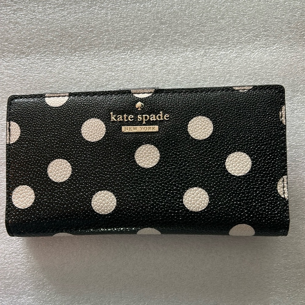 Kate spade classic large slim bifold wallet